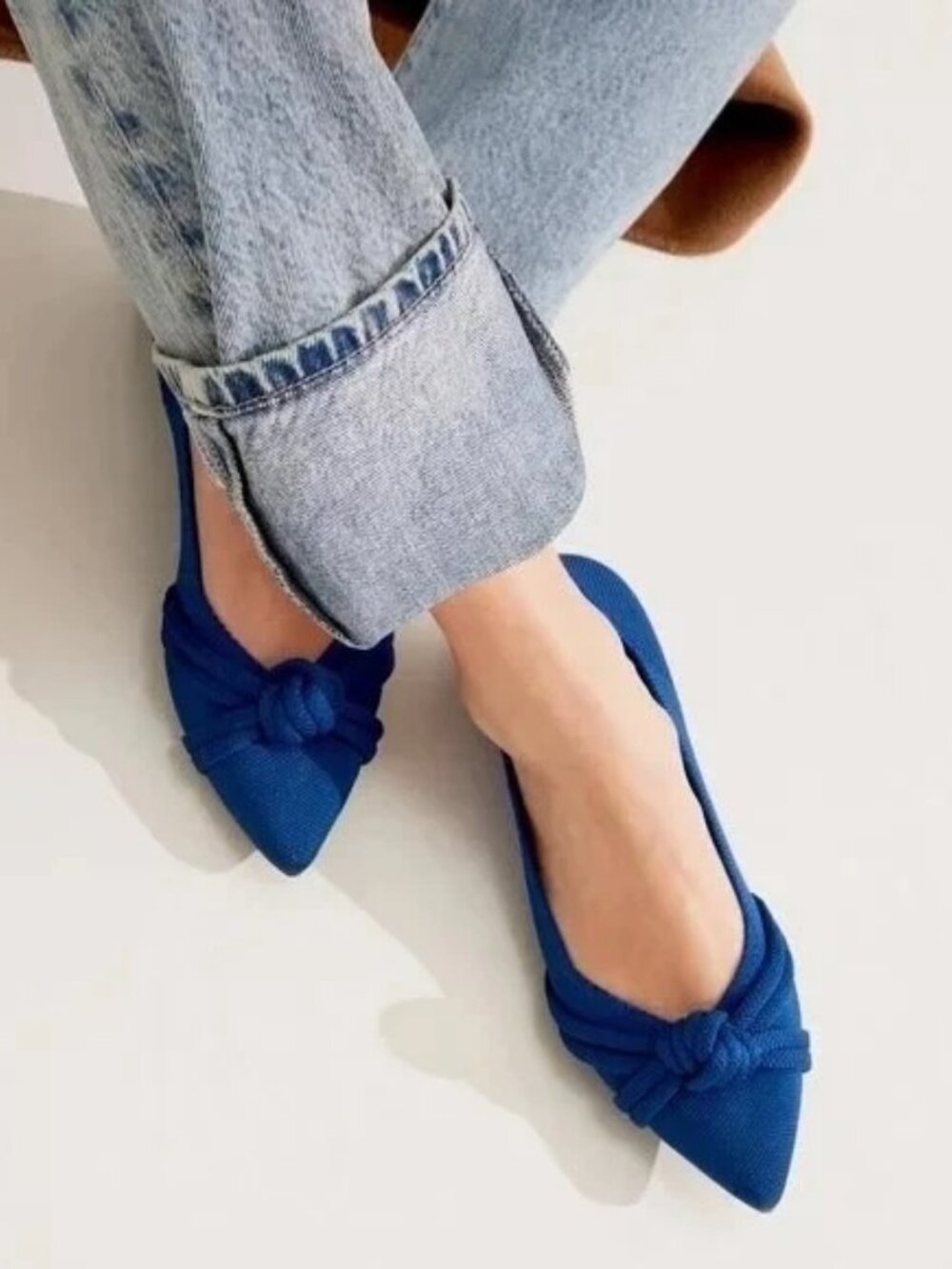 Rothy's The Knot Point II Ocean Blue Size 7.5